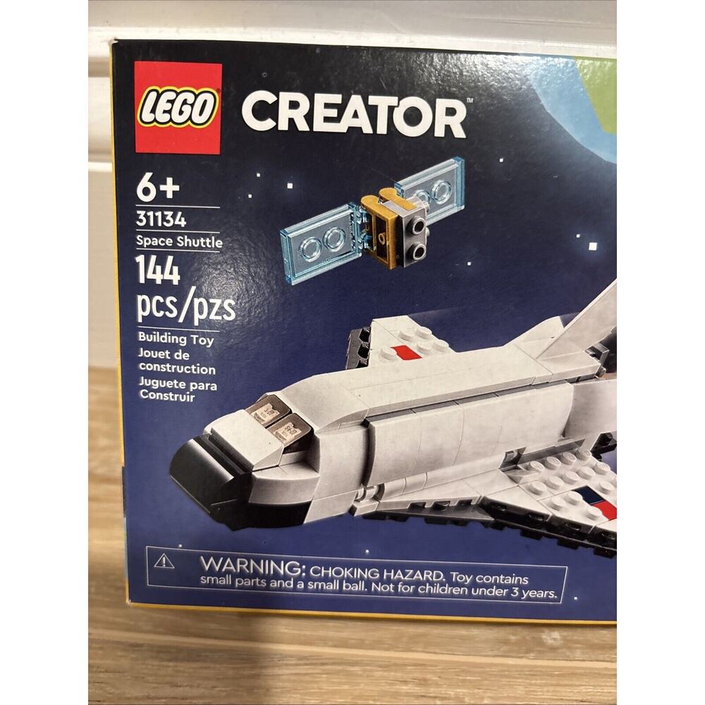 Lego Creator 3 In 1: Space Shuttle #31134 / 144 Pieces / 100% Complete Orig Box - Picture 2 of 16